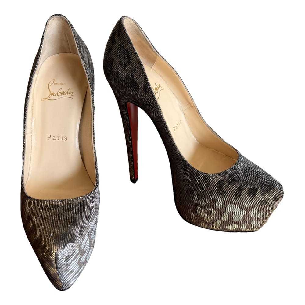 Christian Louboutin Daffodile cloth heels - image 1