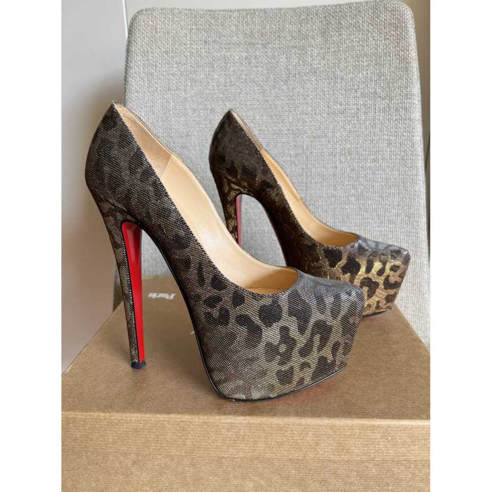 Christian Louboutin Daffodile cloth heels - image 3