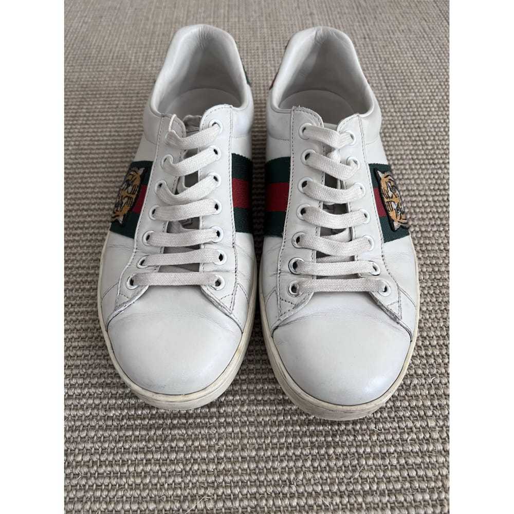 Gucci Ace leather trainers - image 2