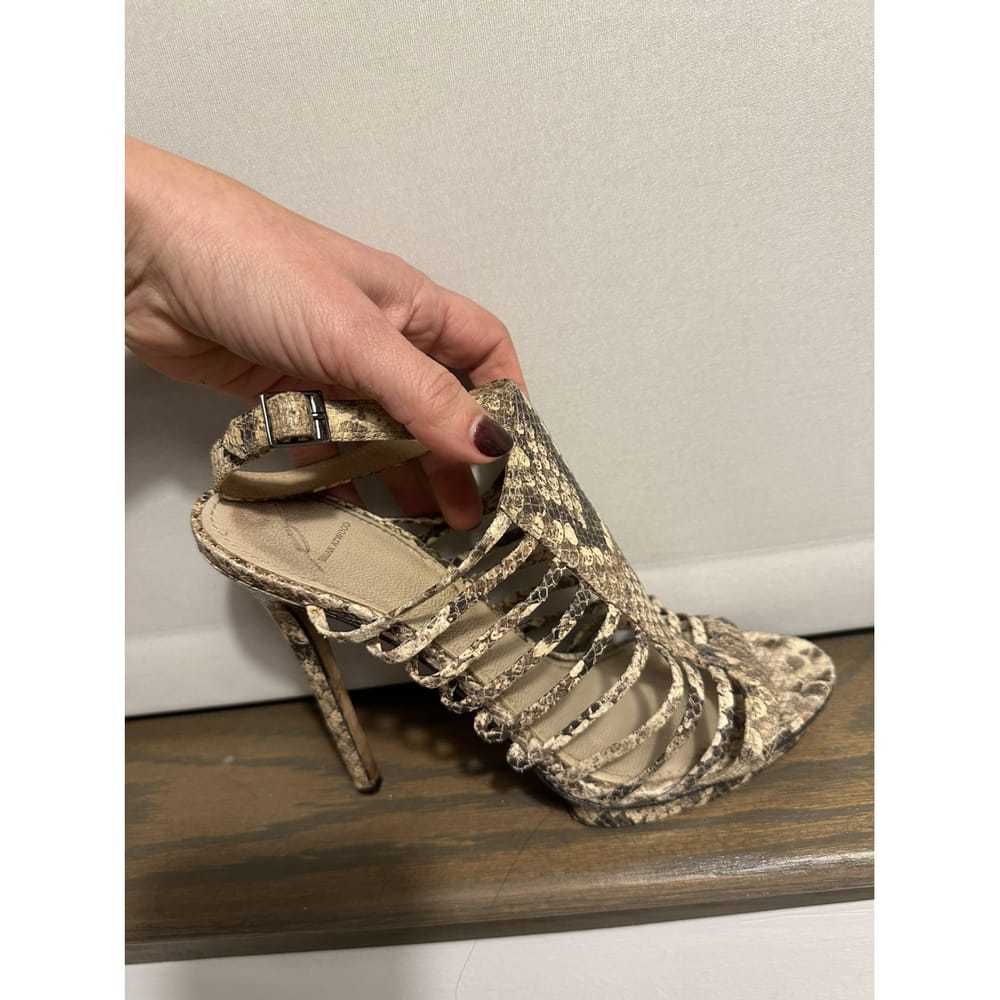 Brian Atwood Python sandal - image 2