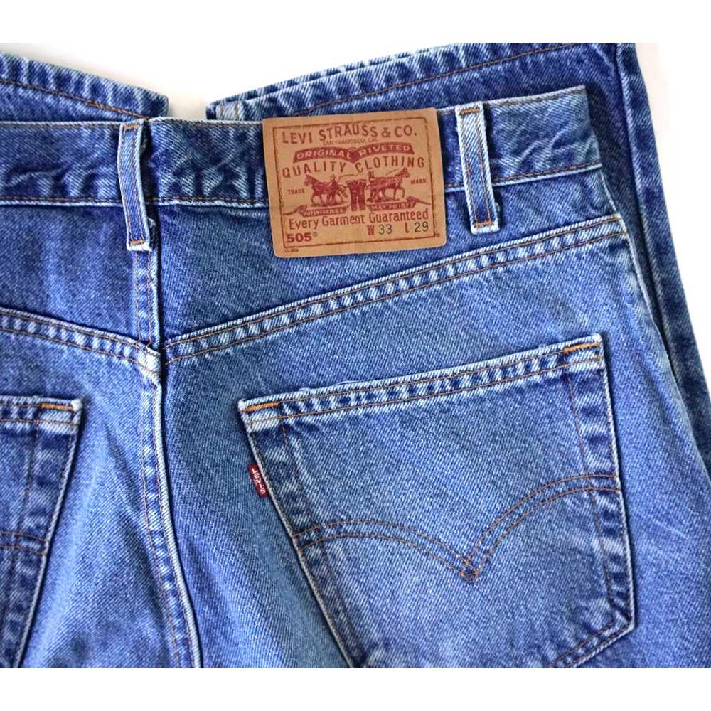 Levi's × Vintage Vintage 00's Levi's 505 Denim Je… - image 4