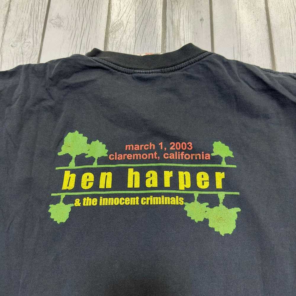 Band Tees × Vintage Vintage Ben Harper and the In… - image 3