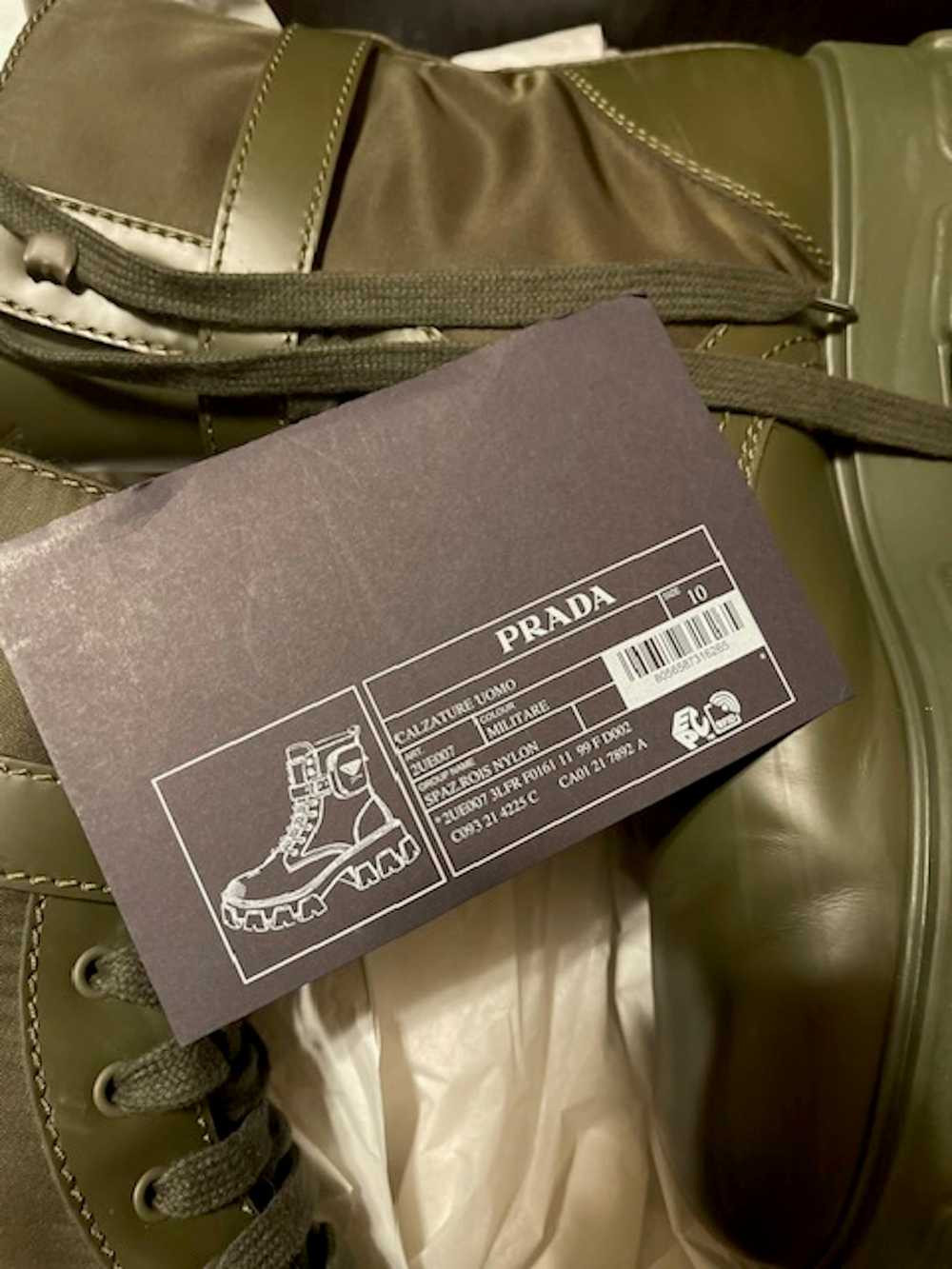 Prada Men’s Prada Monolith Brushed Leather boots … - image 9