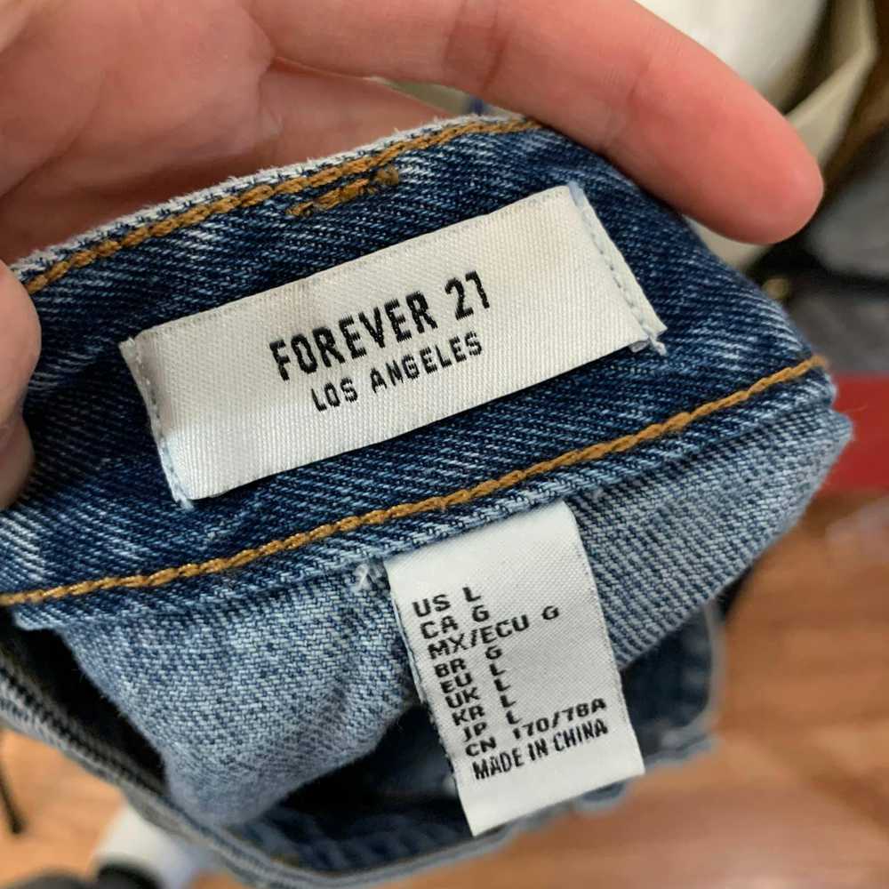 Forever 21 Forever21 jeans skirt size L - image 3