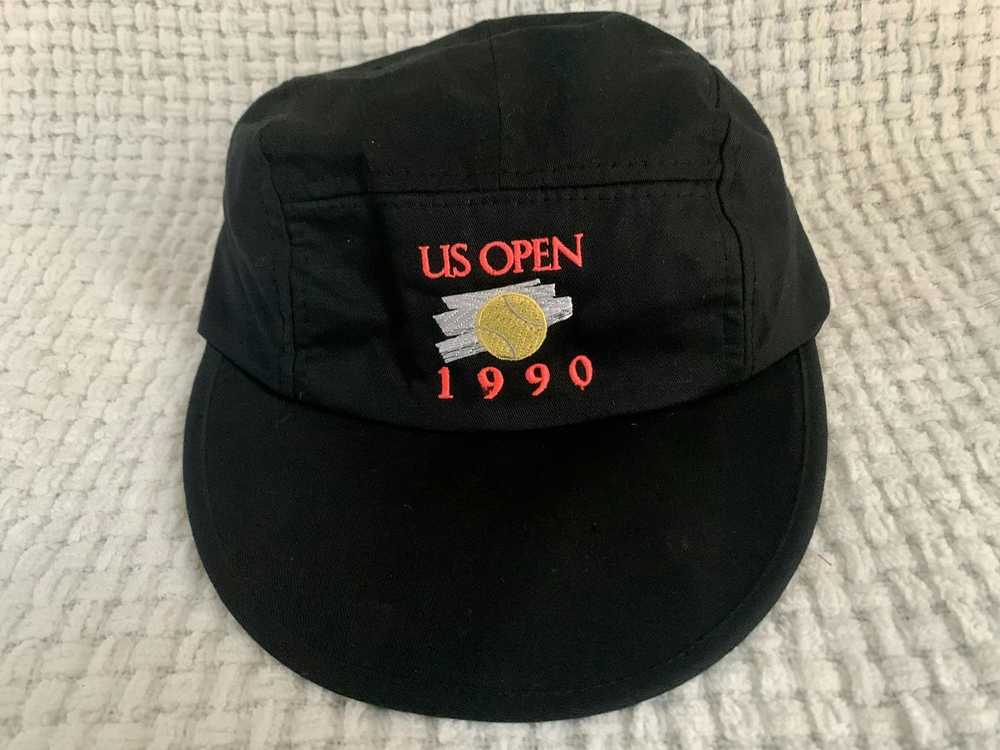 Vintage Vintage 1990 US OPEN Tennis Long Bill Hat - image 1
