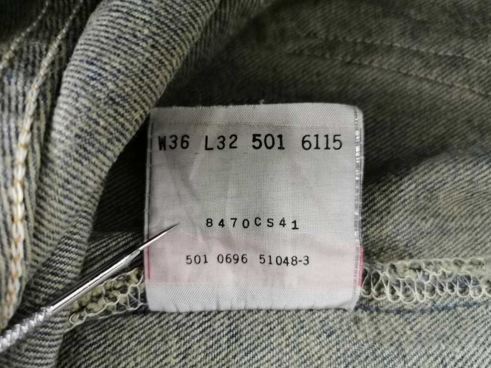 Levi's Vintage Levis Lot 501 Denim Jeans Made In … - image 9