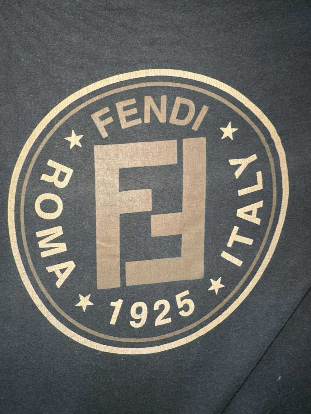 Fendi Fendi Logo 1925 crest tee T shirt - image 3