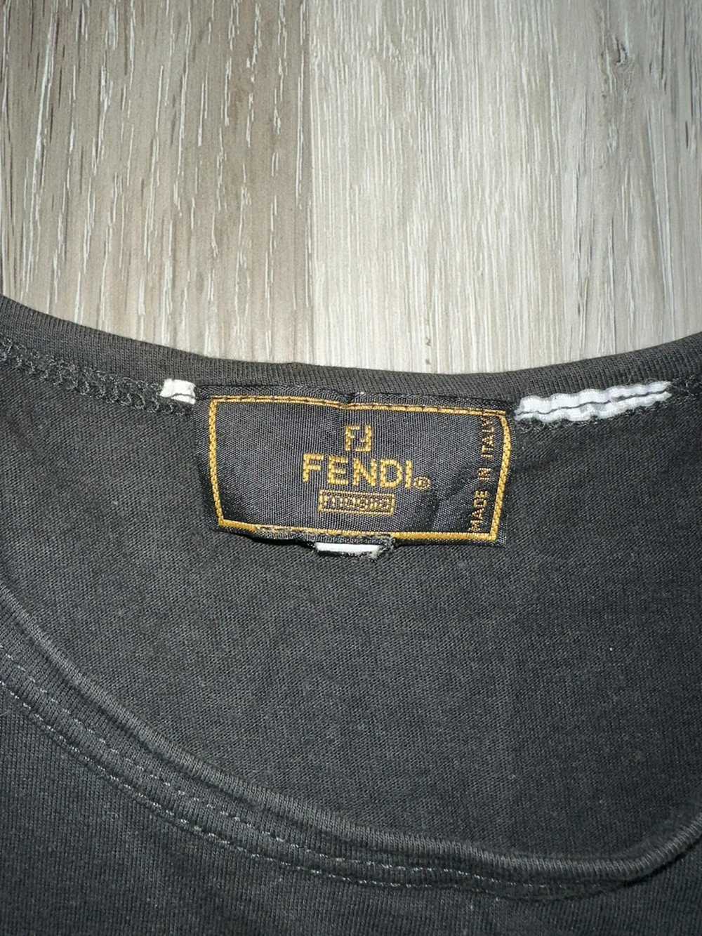 Fendi Fendi Logo 1925 crest tee T shirt - image 4