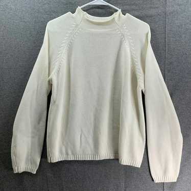 Other Carolyn Taylor Sweater Womens Large White Lo