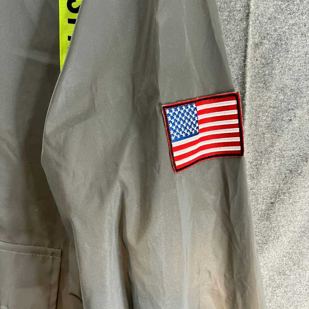 Other Windbreaker Gray Jacket Adult Size Medium P… - image 10
