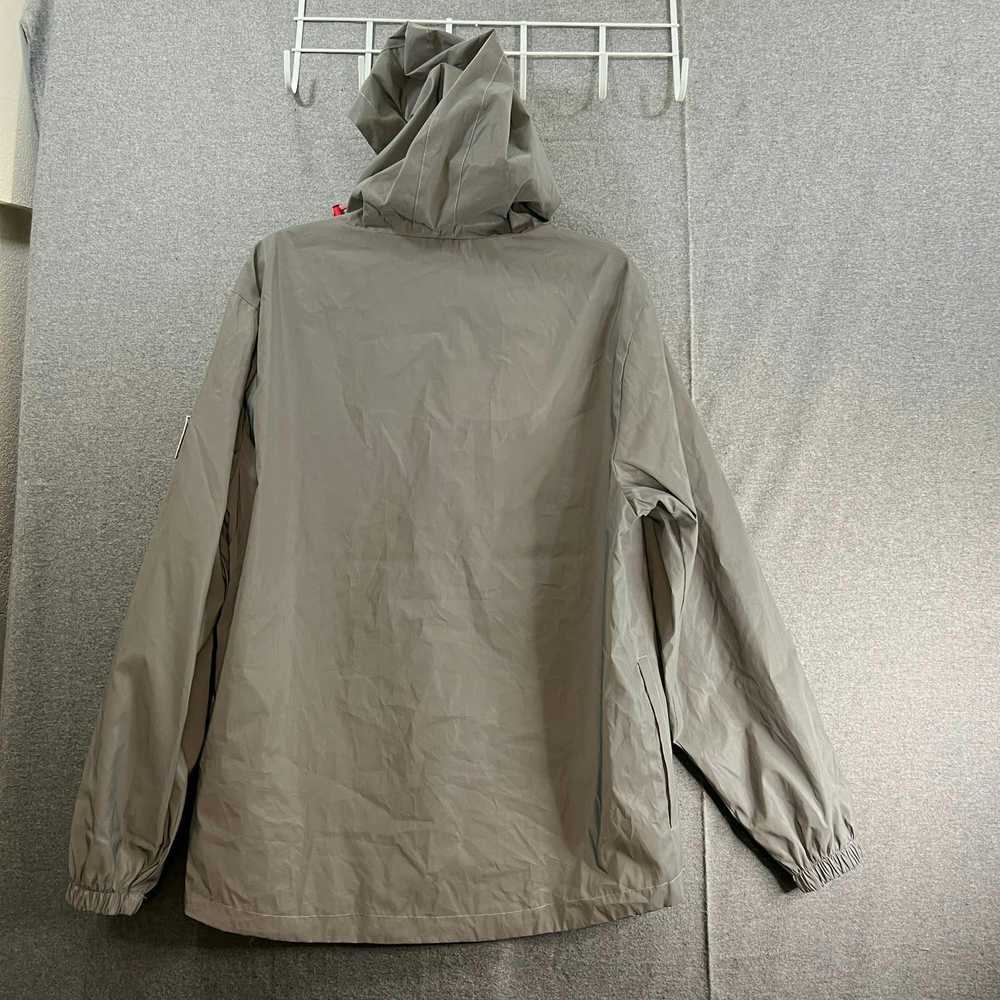 Other Windbreaker Gray Jacket Adult Size Medium P… - image 3