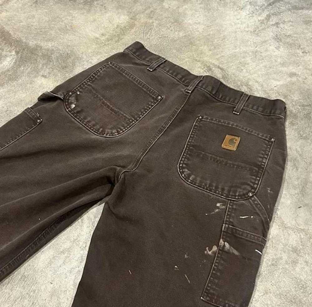 Carhartt Vintage Carhartt Brown Double Knee Pants - image 4