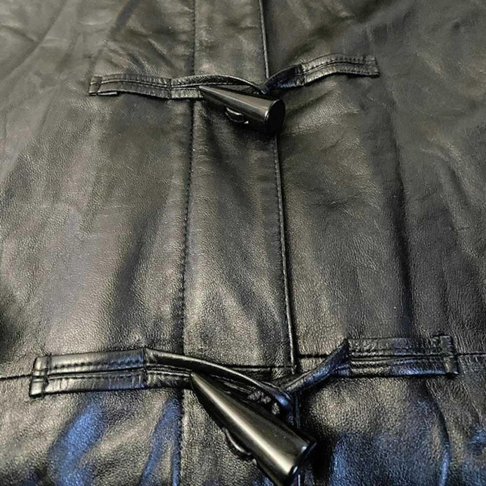Other Parka Genuine Leather Jaclyn Smith Toggle C… - image 4