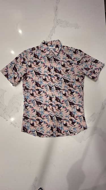 Thorsun Thorsun Printed Cotton-Poplin Shirt Toucan