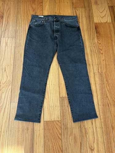 Levi's Levis premium 501 black jeans