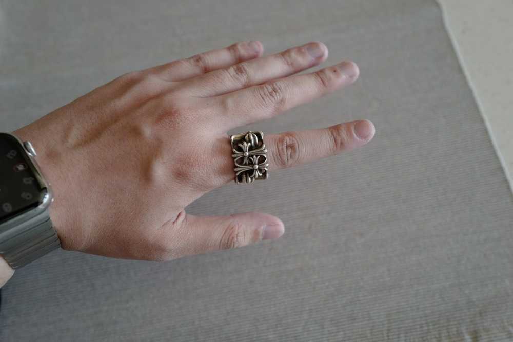 Chrome Hearts Square Cemetery Ring Size: 7.5 - image 10