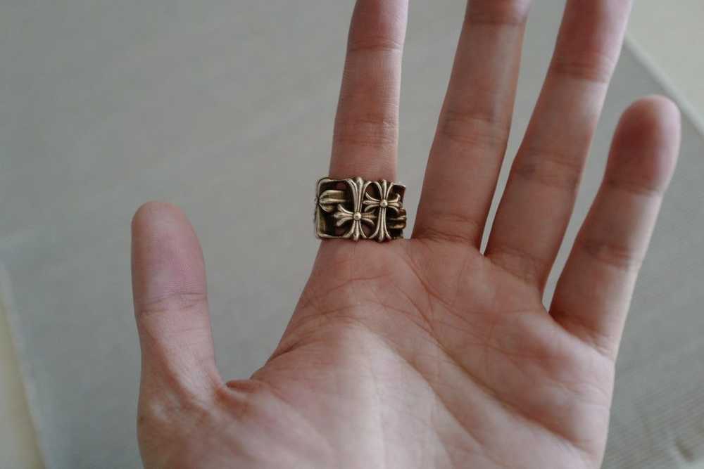 Chrome Hearts Square Cemetery Ring Size: 7.5 - image 11
