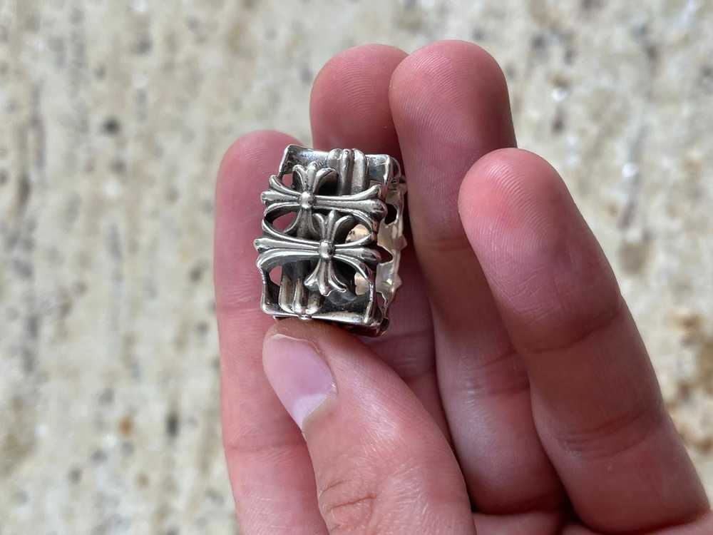 Chrome Hearts Square Cemetery Ring Size: 7.5 - image 6
