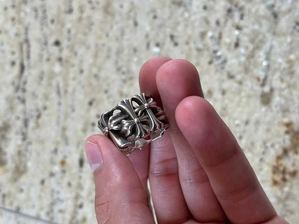 Chrome Hearts Square Cemetery Ring Size: 7.5 - image 8