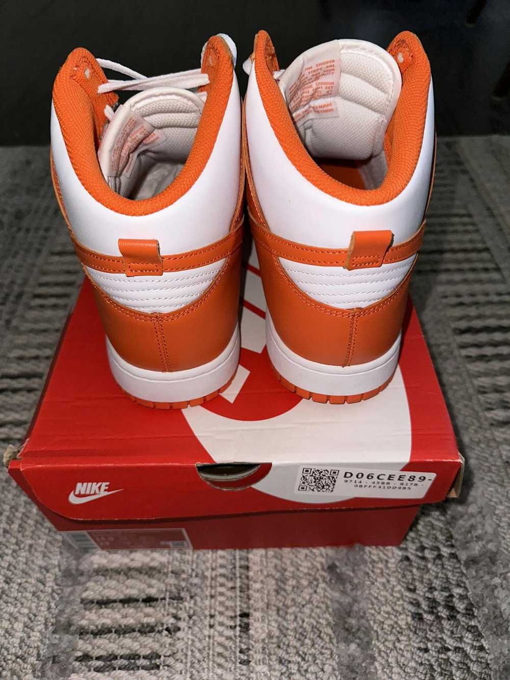 Nike Nike Dunk High Syracuse size 13 - image 4