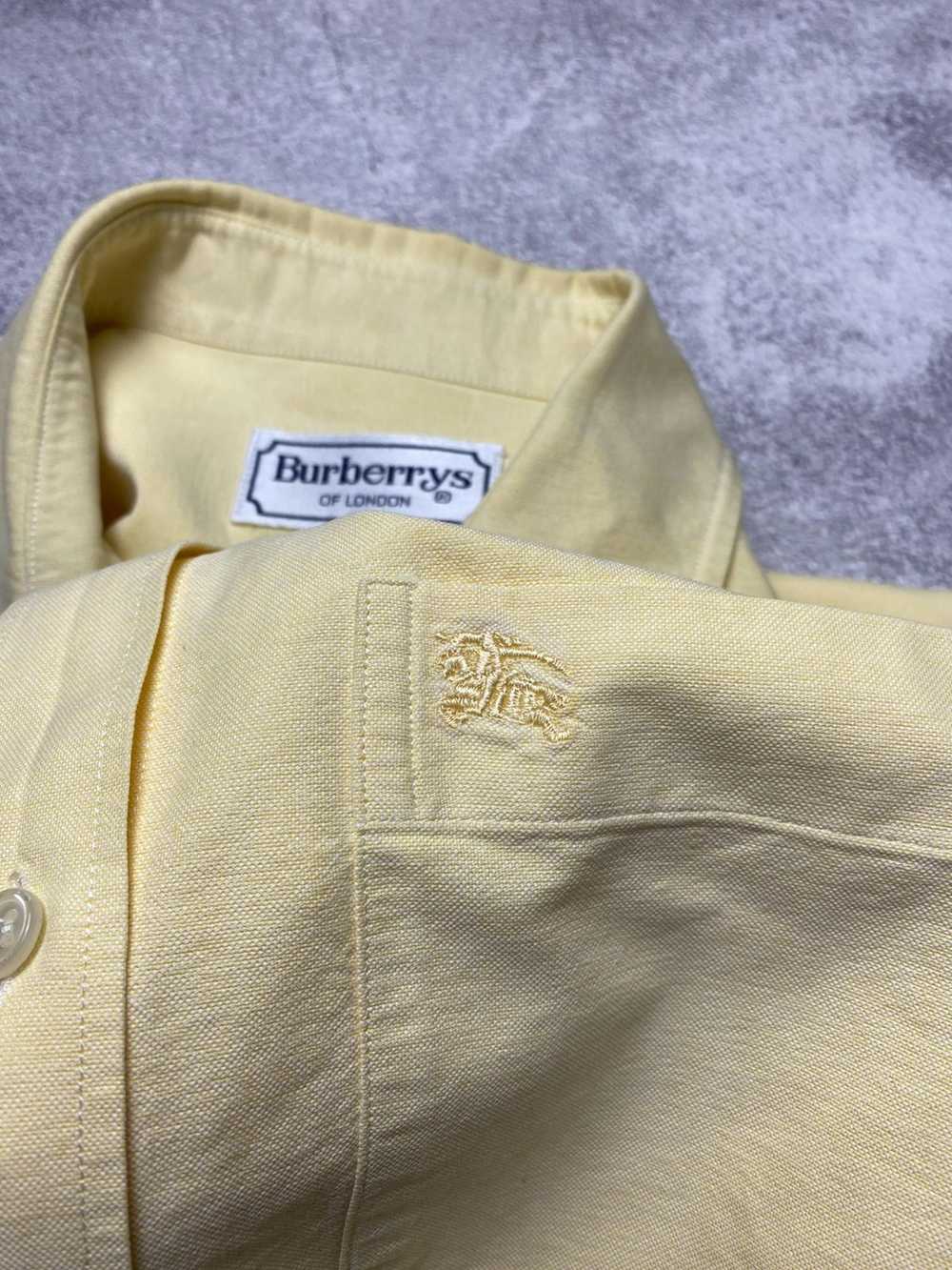 Burberry × Luxury × Vintage vintage Burberrys yel… - image 10