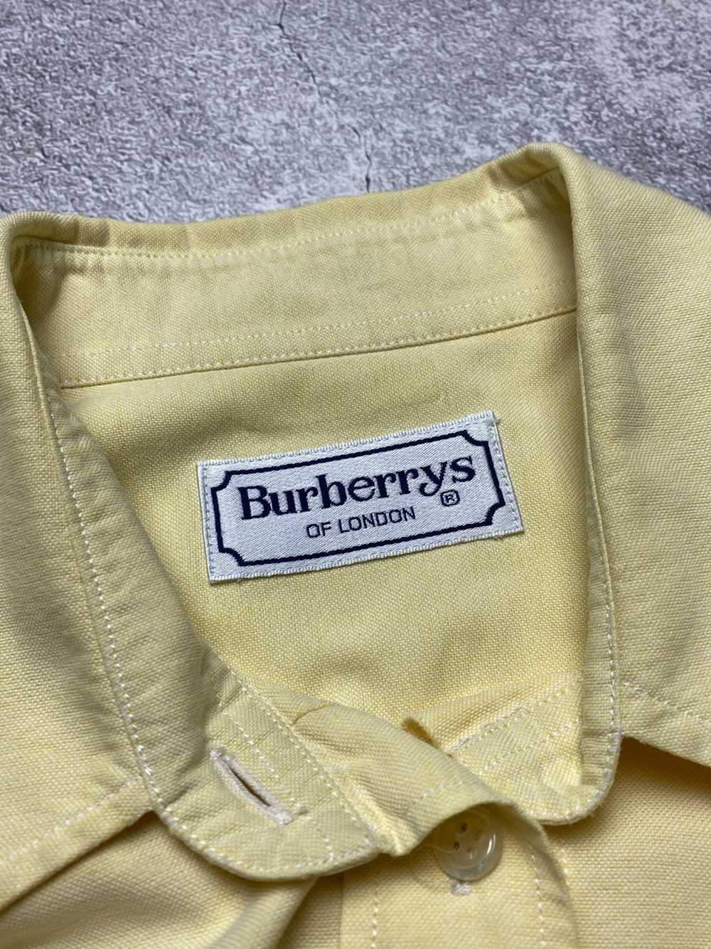 Burberry × Luxury × Vintage vintage Burberrys yel… - image 5