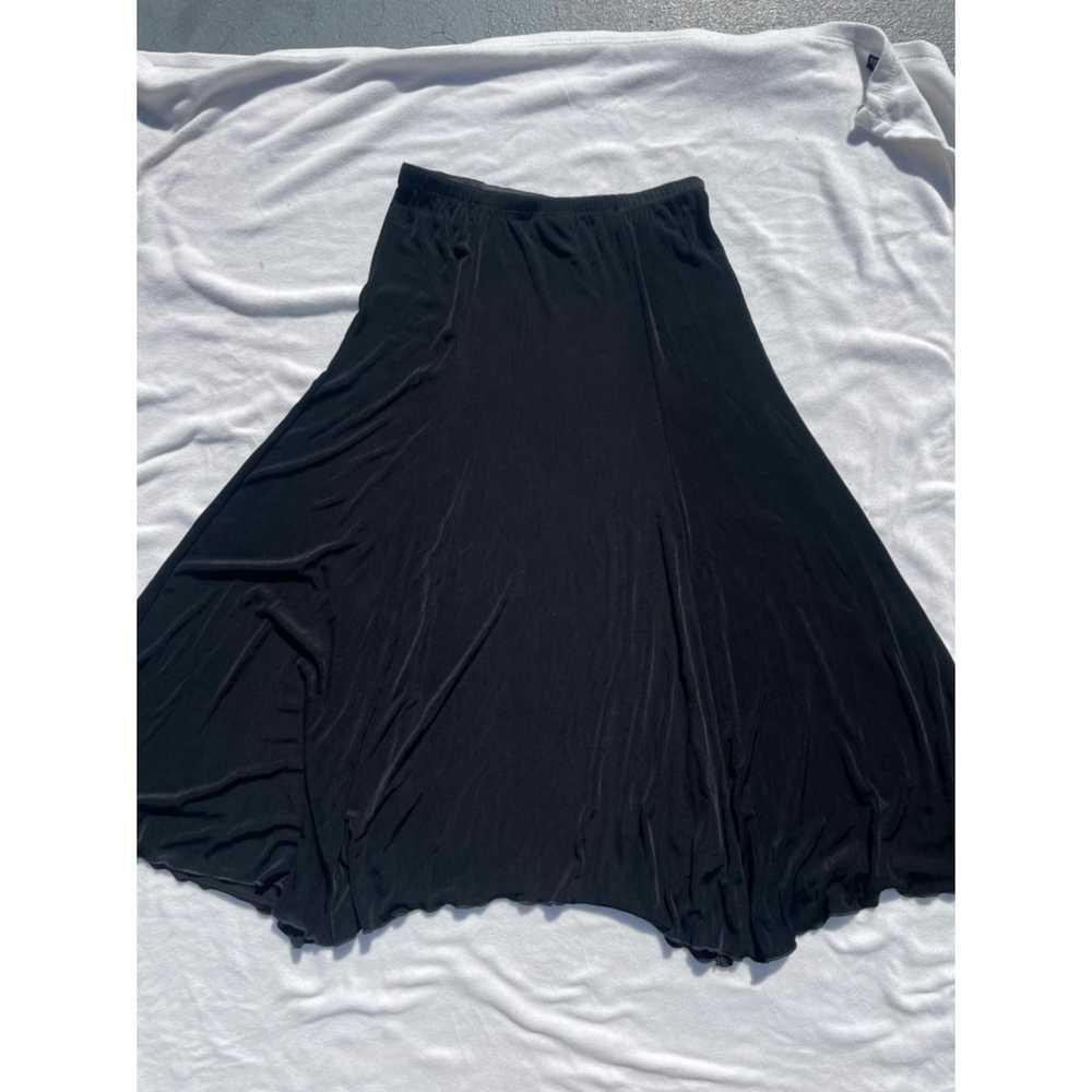 Chicos Chico’s Travelers Long Black Skirt - image 2