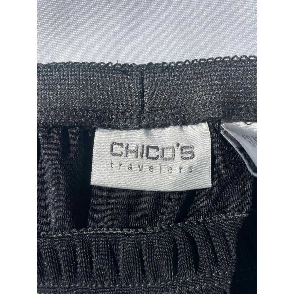 Chicos Chico’s Travelers Long Black Skirt - image 3