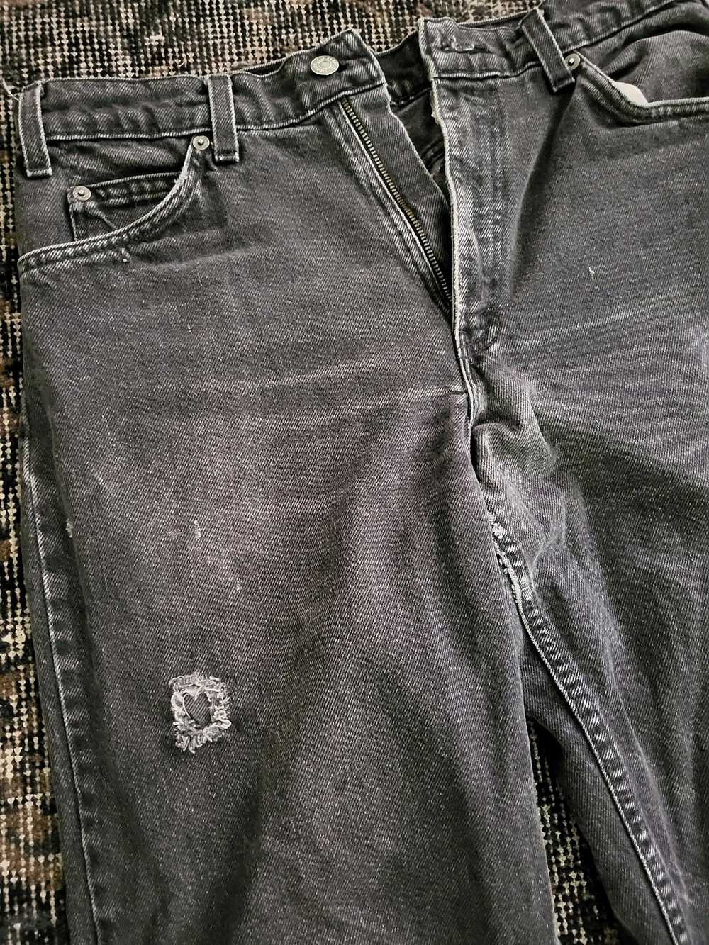 Levi's × Vintage Levis 550 orange tab jeans - image 4