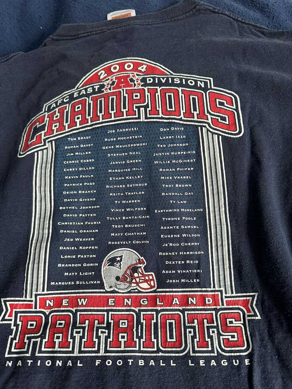 NFL Tom Brady 2004 patriots shirt - image 5