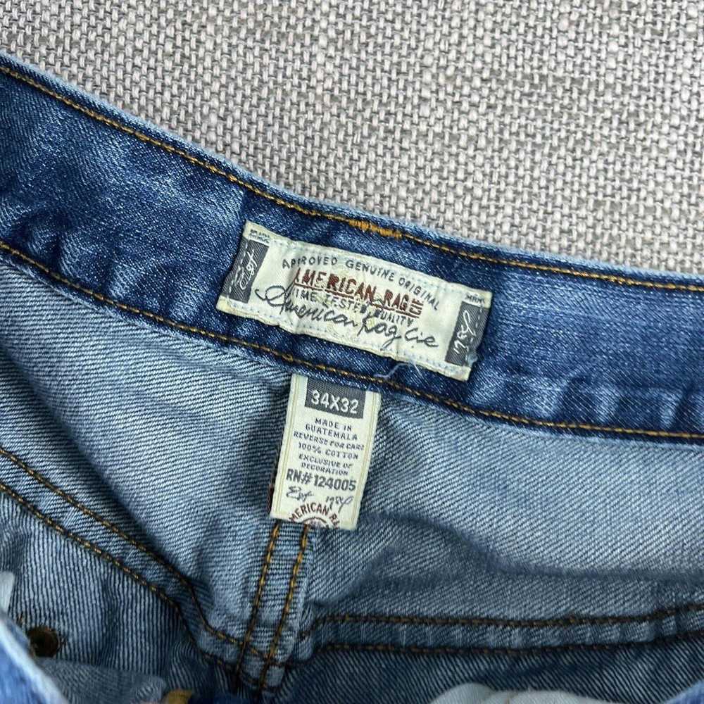 American Rag × Streetwear × Vintage Baggy Jeans 3… - image 4