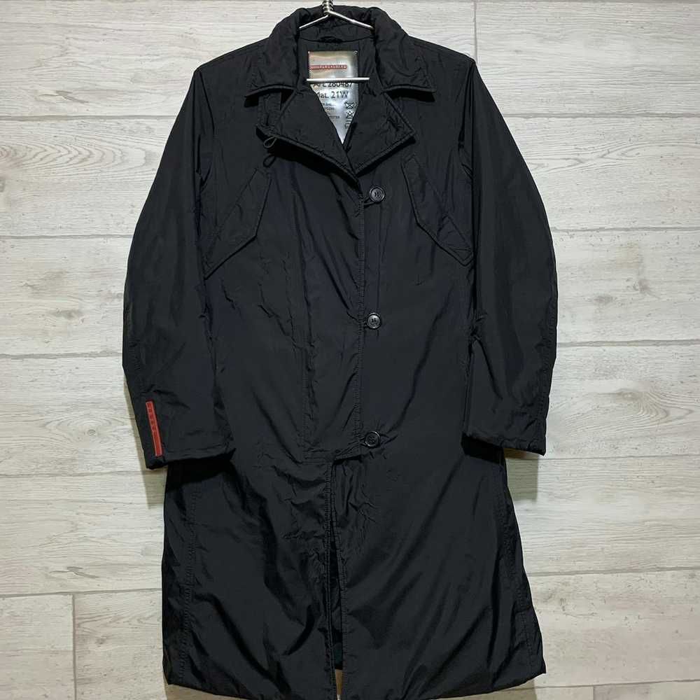 Designer × Prada × Vintage Prada Nylon Trench coa… - image 4