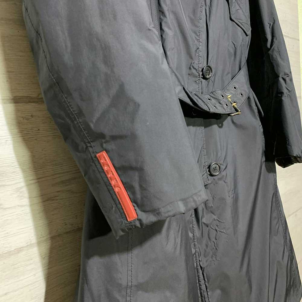 Designer × Prada × Vintage Prada Nylon Trench coa… - image 8