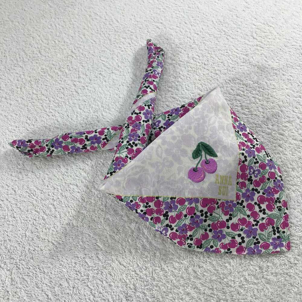 Vintage Anna Sui Handkerchief / Neckerchief / Ban… - image 2