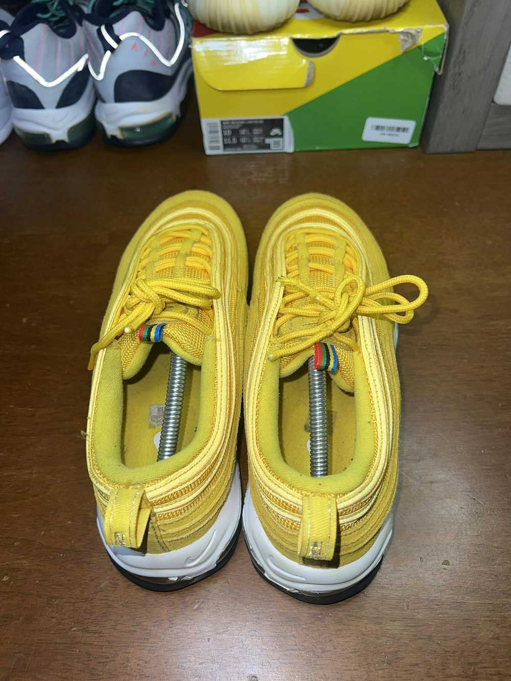 Nike Nike Air Max 97 QS Olympic Rings Yellow size… - image 6