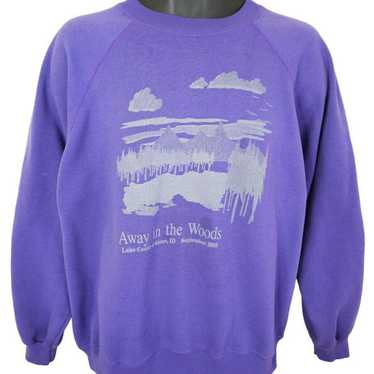 Vintage Vintage Lake Coeur dAlene Sweatshirt Mens 