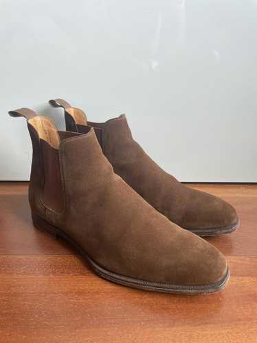 Foster And Son Suede Chelsea Boot