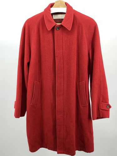 Naissance Red Wool Overcoat