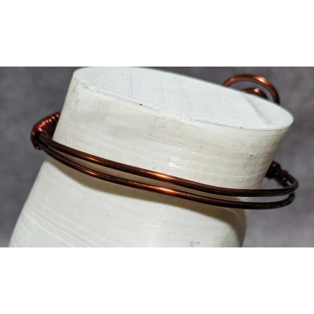 Other Copper Turquoise Wire Wrapped Bracelet - image 3