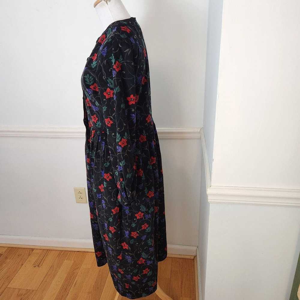 Vintage Talbots Dress Size 6 Womens Midi Floral C… - image 3