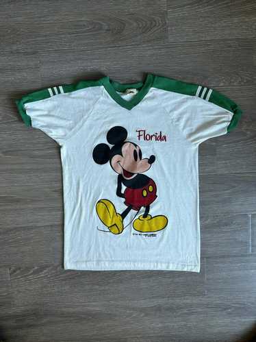 Velva Sheen Vintage Disney Mickey Mouse 70’s Velv… - image 1