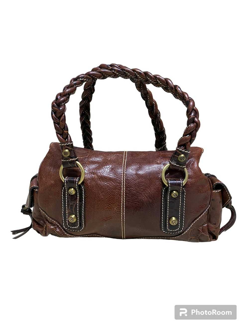Leather × Vintage Francesco Biasia women’s handbag - image 2