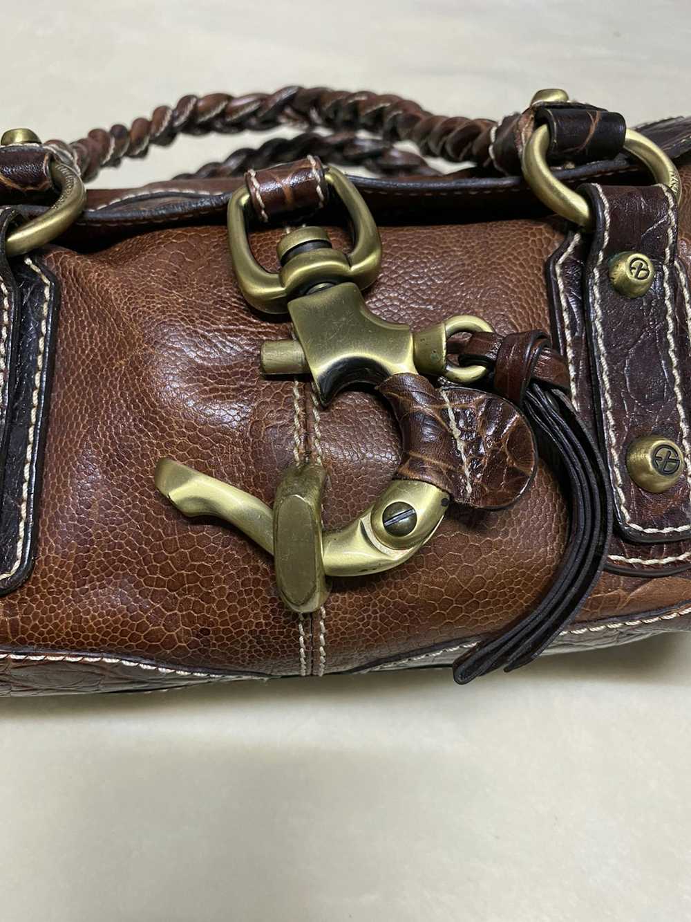 Leather × Vintage Francesco Biasia women’s handbag - image 7
