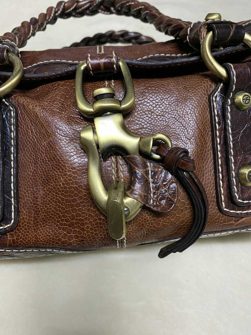 Leather × Vintage Francesco Biasia women’s handbag - image 8
