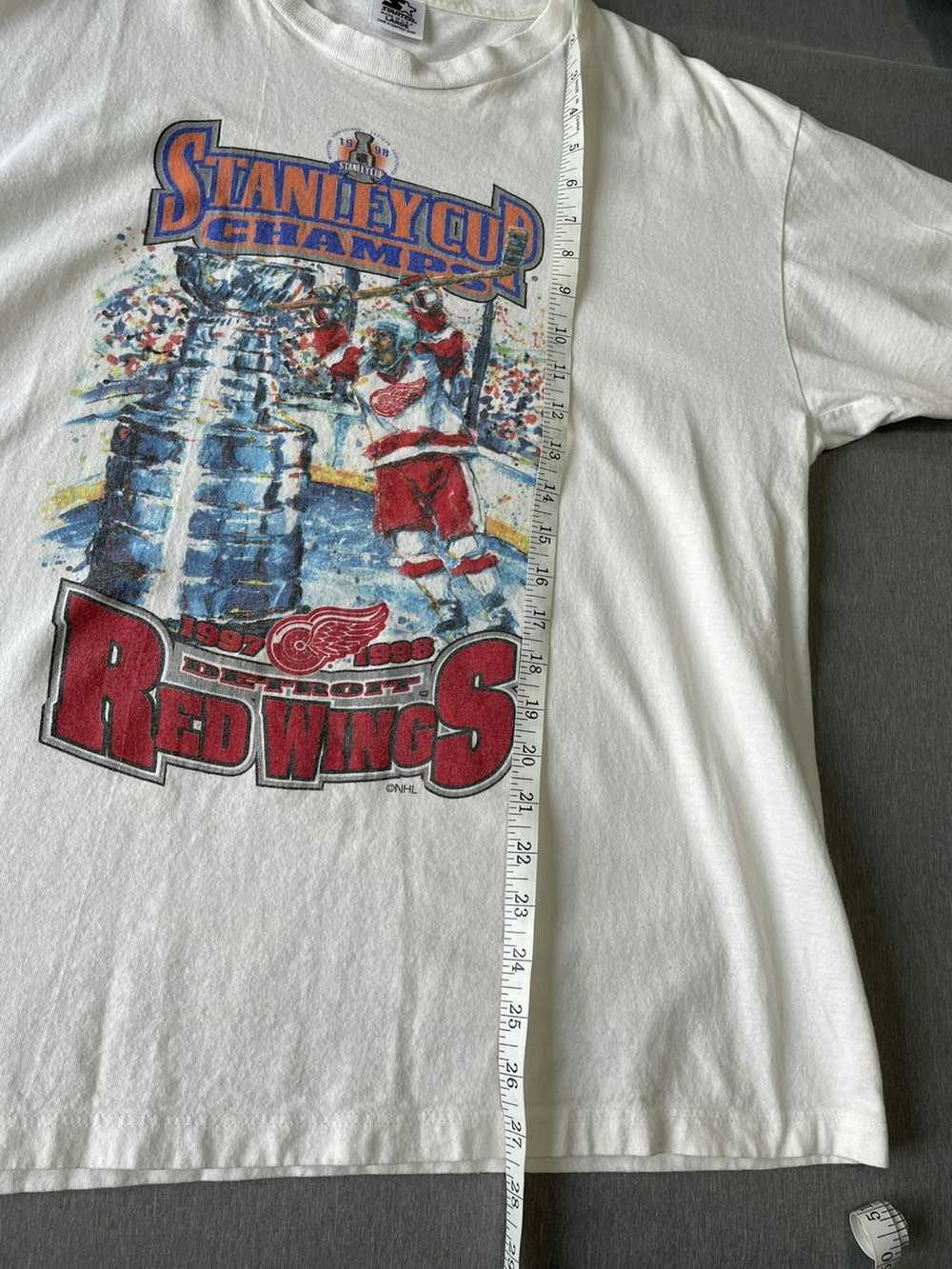 Made In Usa × NHL × Starter Detroit Red Wings Vin… - image 12