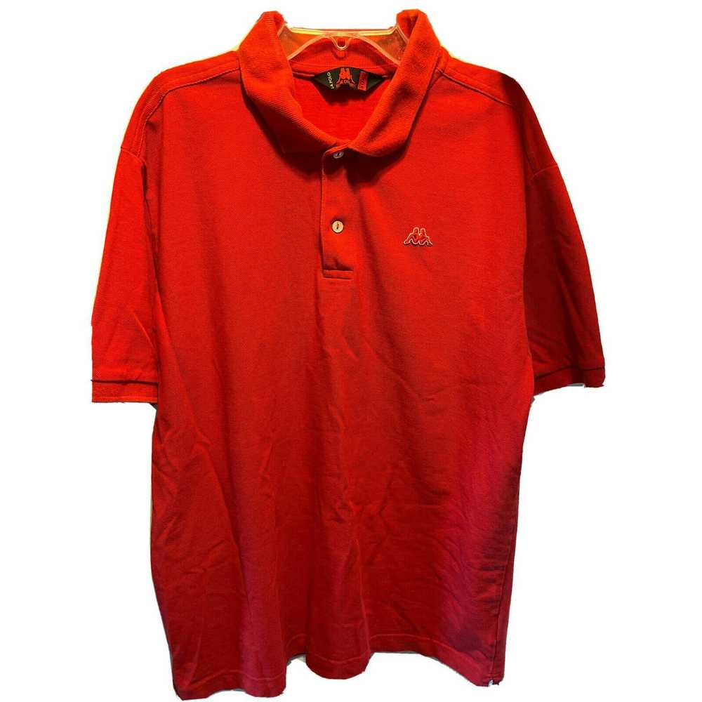 Kappa Robe Di Kappa LA POLO Men’s XL red SS cotto… - image 1