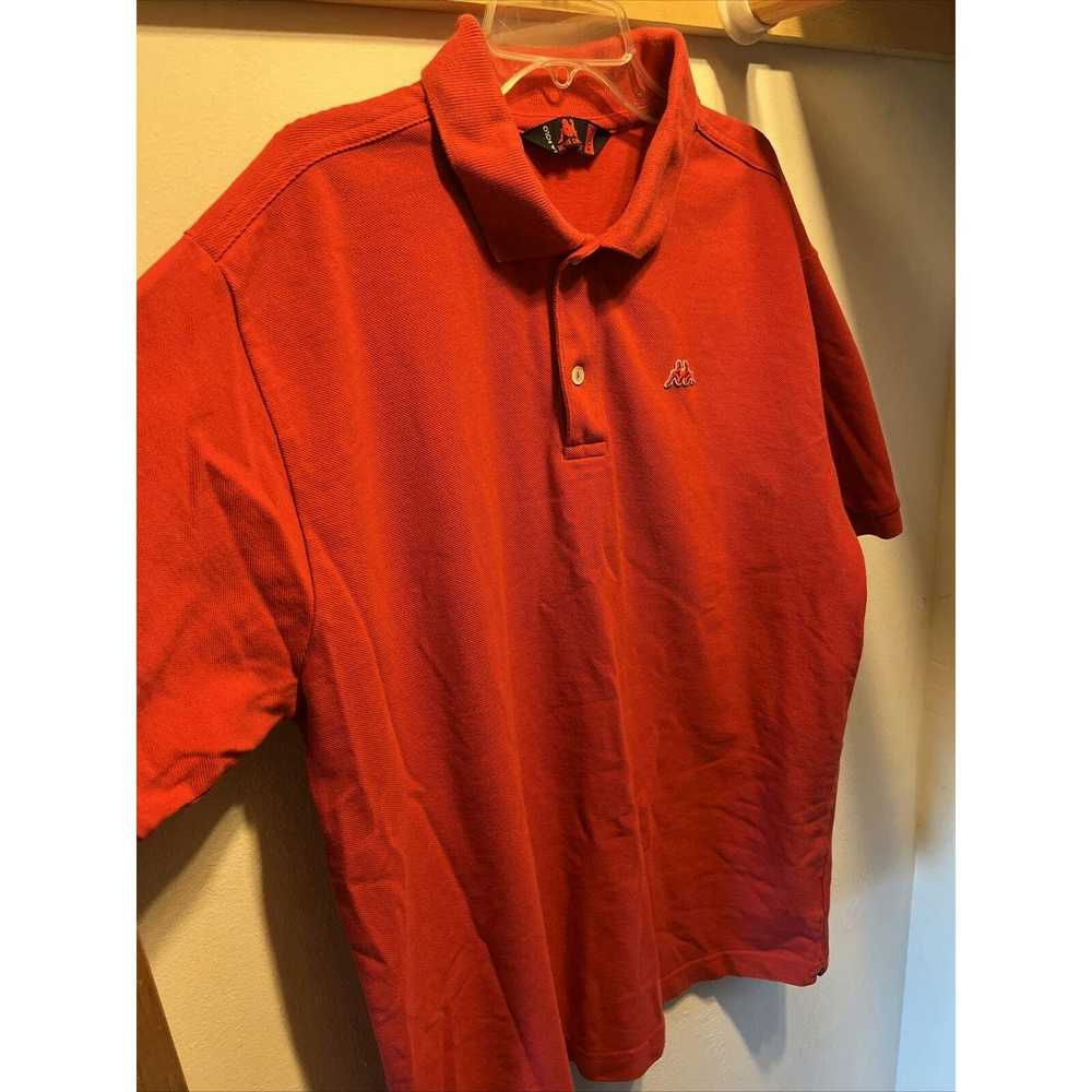 Kappa Robe Di Kappa LA POLO Men’s XL red SS cotto… - image 5