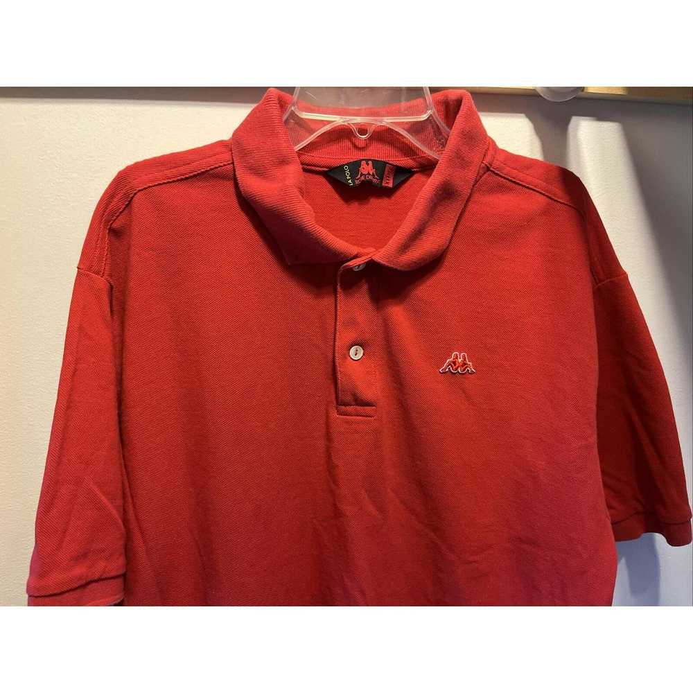 Kappa Robe Di Kappa LA POLO Men’s XL red SS cotto… - image 6