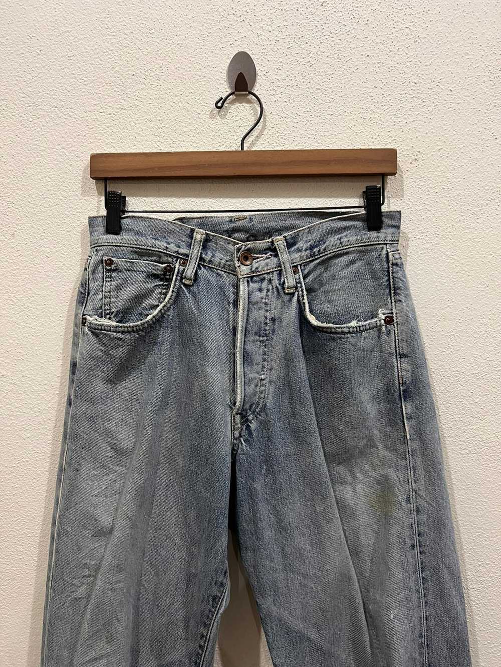 Distressed Denim × Edwin Vintage Edwin Distressed… - image 3