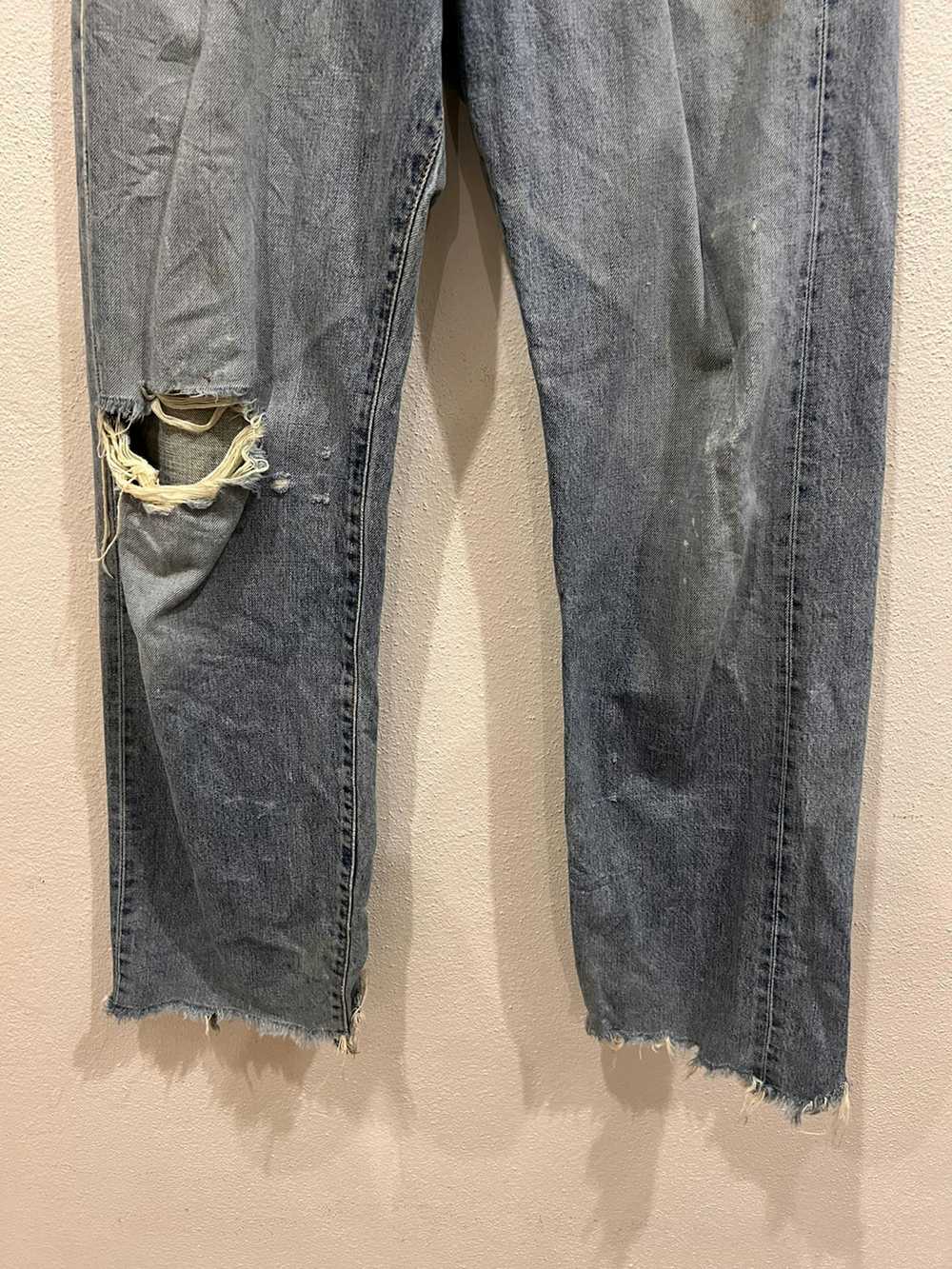 Distressed Denim × Edwin Vintage Edwin Distressed… - image 4